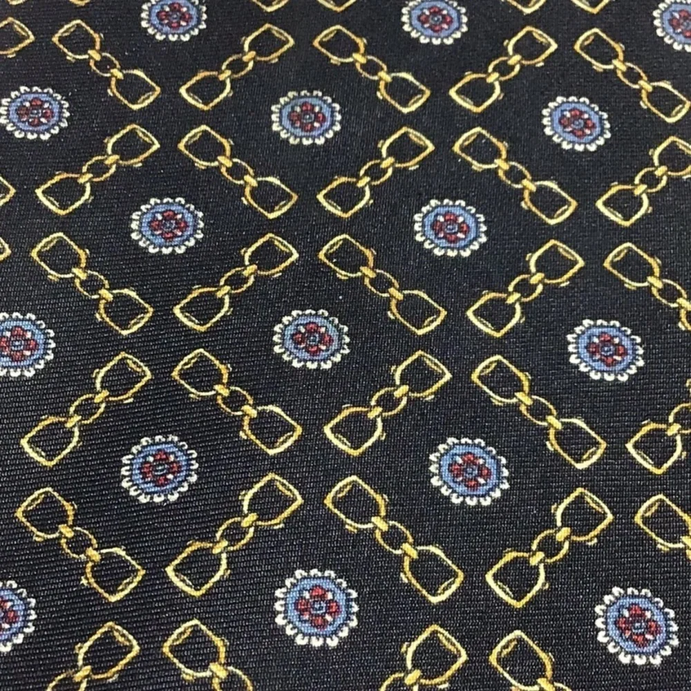 Authentic Gucci Horsebit Neck Tie BLK Gold…